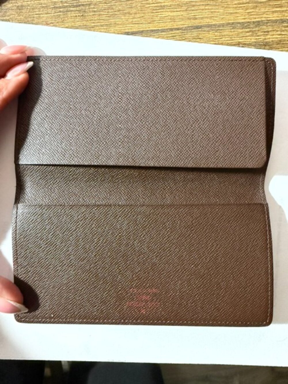 **LOUIS VUITTON CHECKBOOK COVER/ WALLET*** - Picture 5 of 6